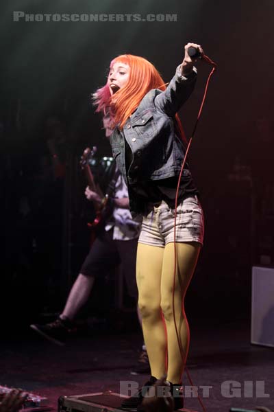 PARAMORE - 2013-04-01 - PARIS - La Cigale - Hayley Nichole Williams - Jeremy Clayton Davis